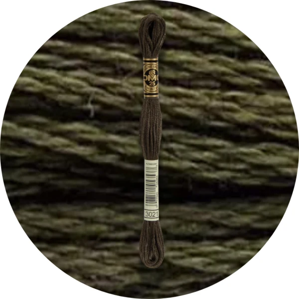 DMC Mouliné Spécial 25 Broderigarn, Ensfarvet, Neutrale nuancer